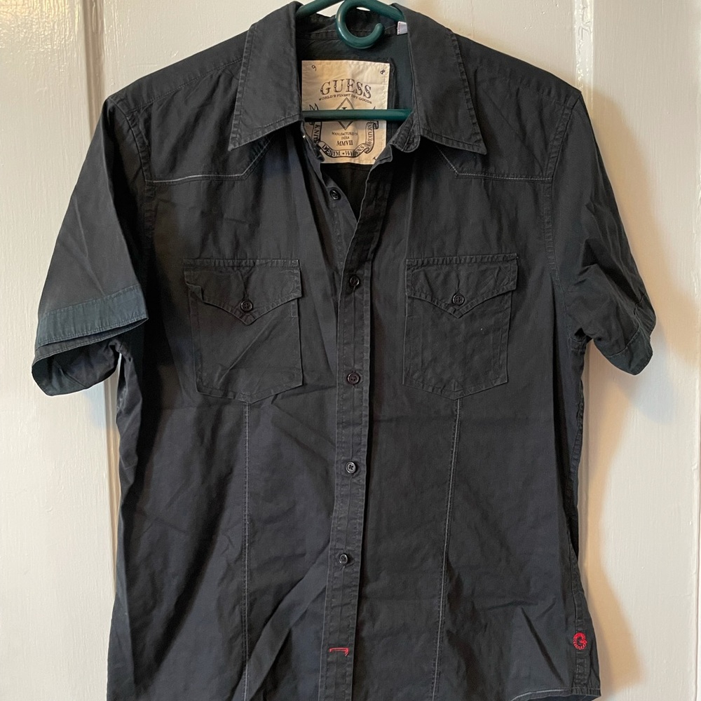 Guess men’s shirt short sleeve